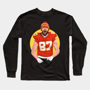 Travis Kelce Kansas City Chiefs Long Sleeve T-Shirt